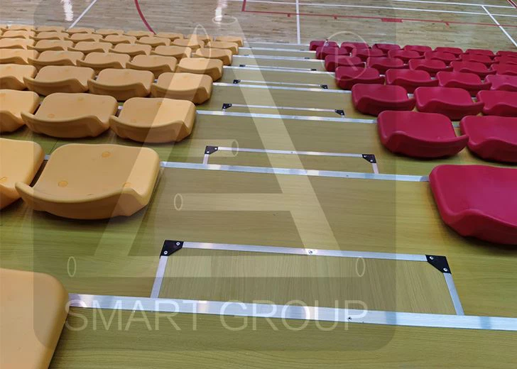 bleachers aisles 