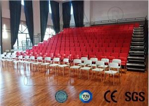 थिएटर के लिए वापस लेने योग्य ऑडिटोरियम सीटिंग
