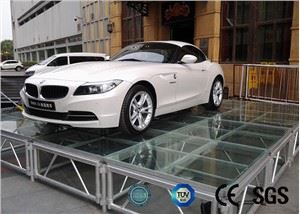 वेडिंग ग्लास स्टेज