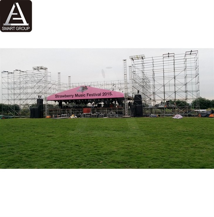 Music Festival Stage Roof Truss System