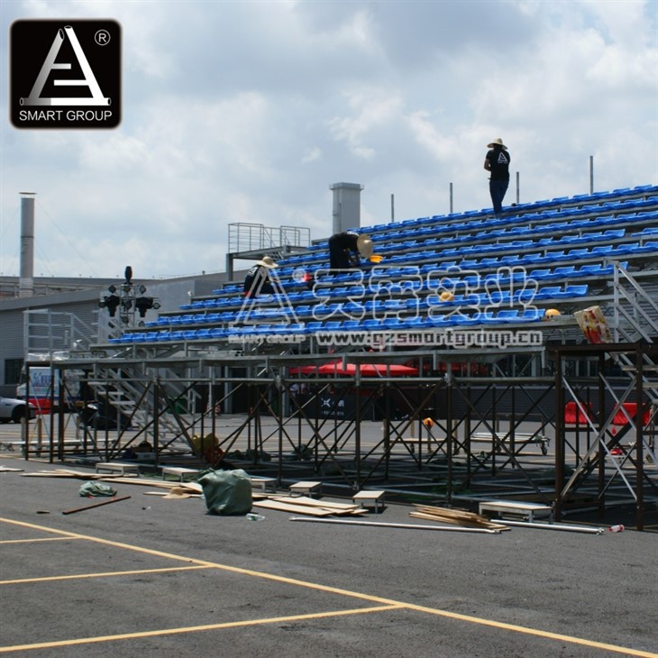 Race Track Temporary Grandstand Seating
